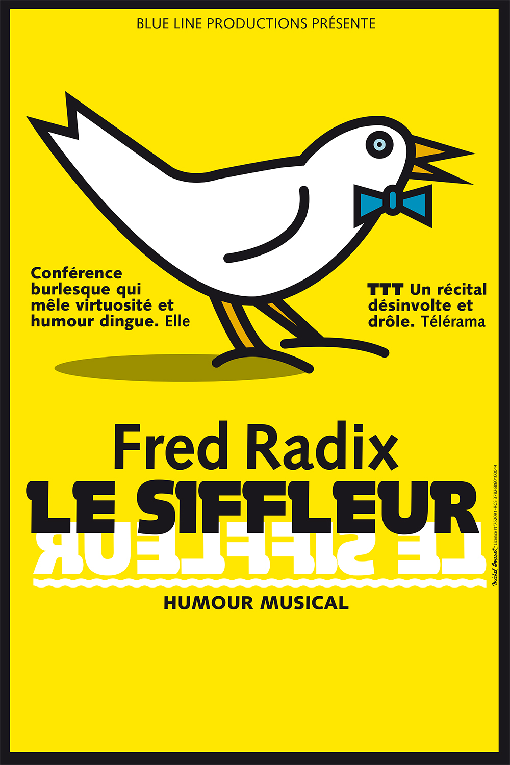 Affiche du spectacle : Le siffleur