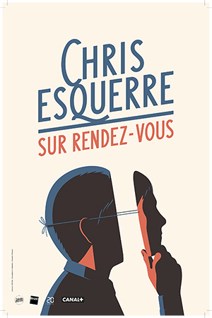 Affiche du spectacle : Chris Esquerre dans « Rendez vous »