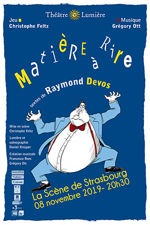 Affiche du spectacle : Matière à Rire