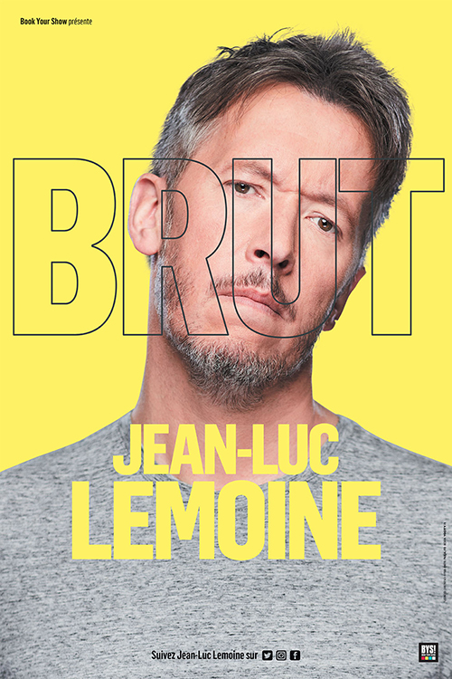 Affiche du spectacle : Jean-Luc LEMOINE