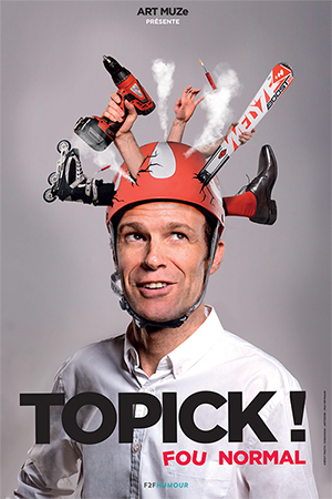 Affiche du spectacle : TOPICK DANS BUREAU DES SOLUTIONS