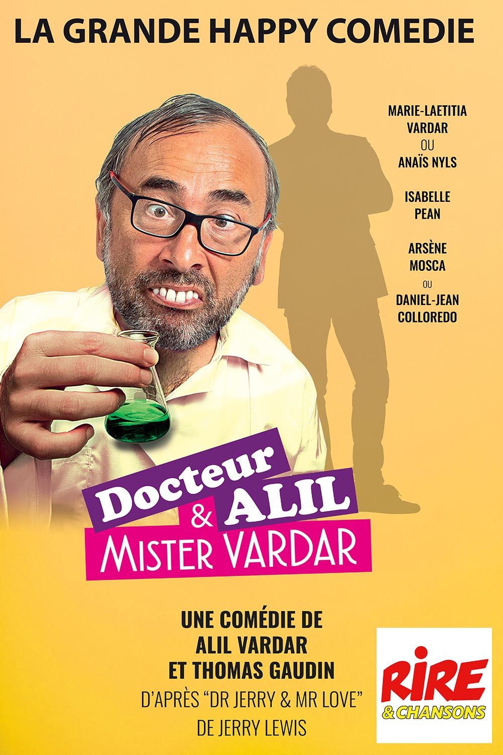 Affiche du spectacle : Docteur Alil & Mister Vardar