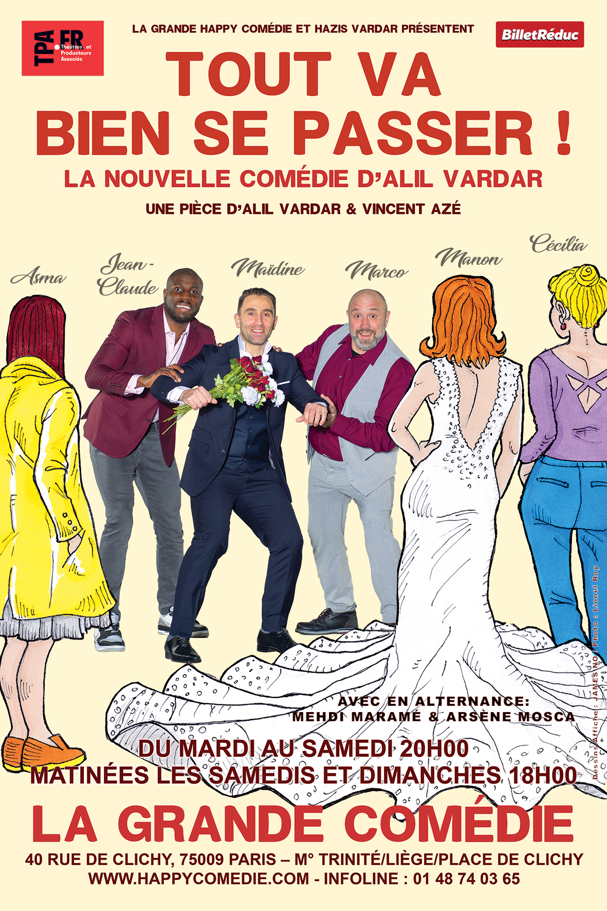 TOUT VA BIEN SE PASSER ! : résumé, dates et réservation - Happy Comedie