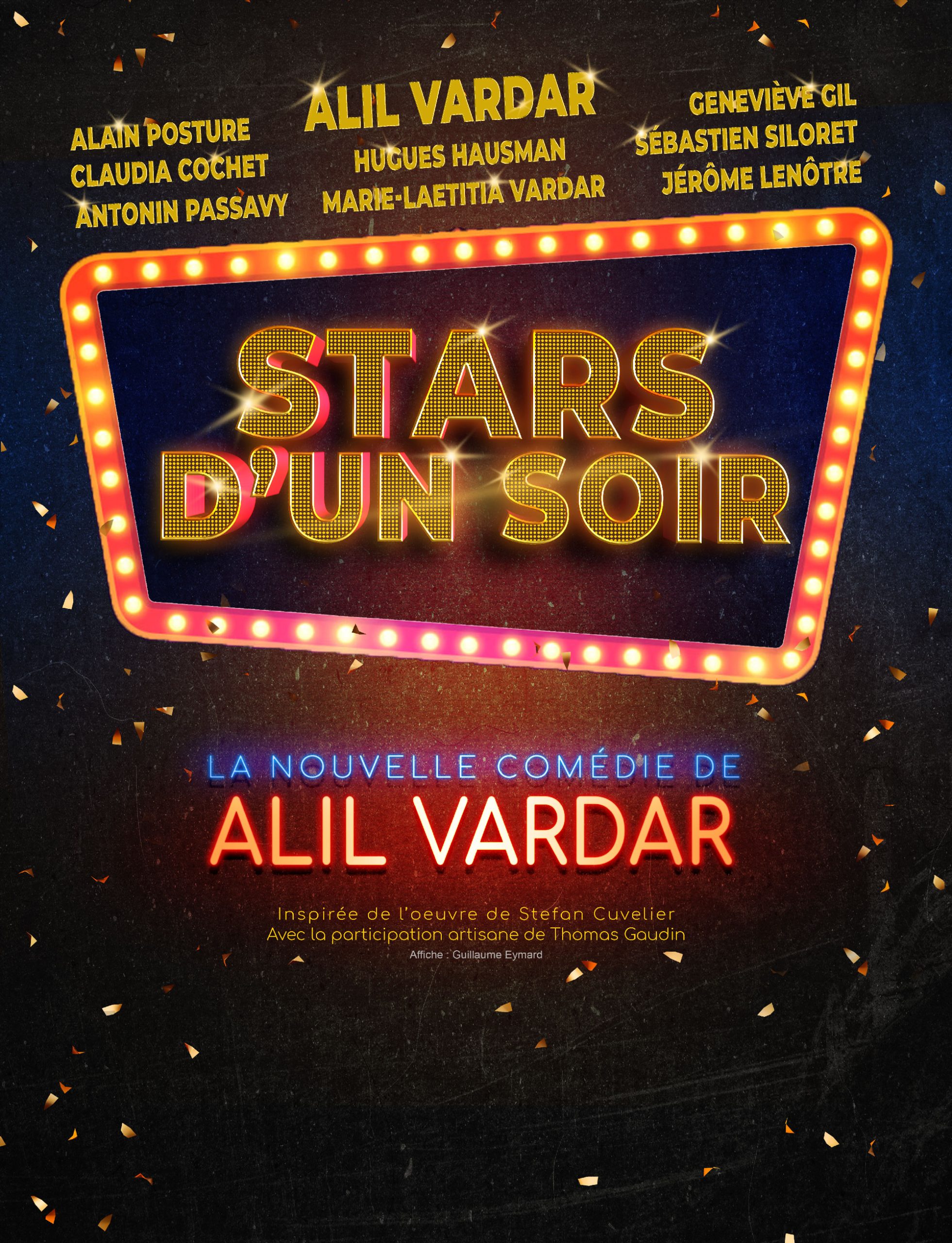 Affiche du spectacle : Stars d’un soir