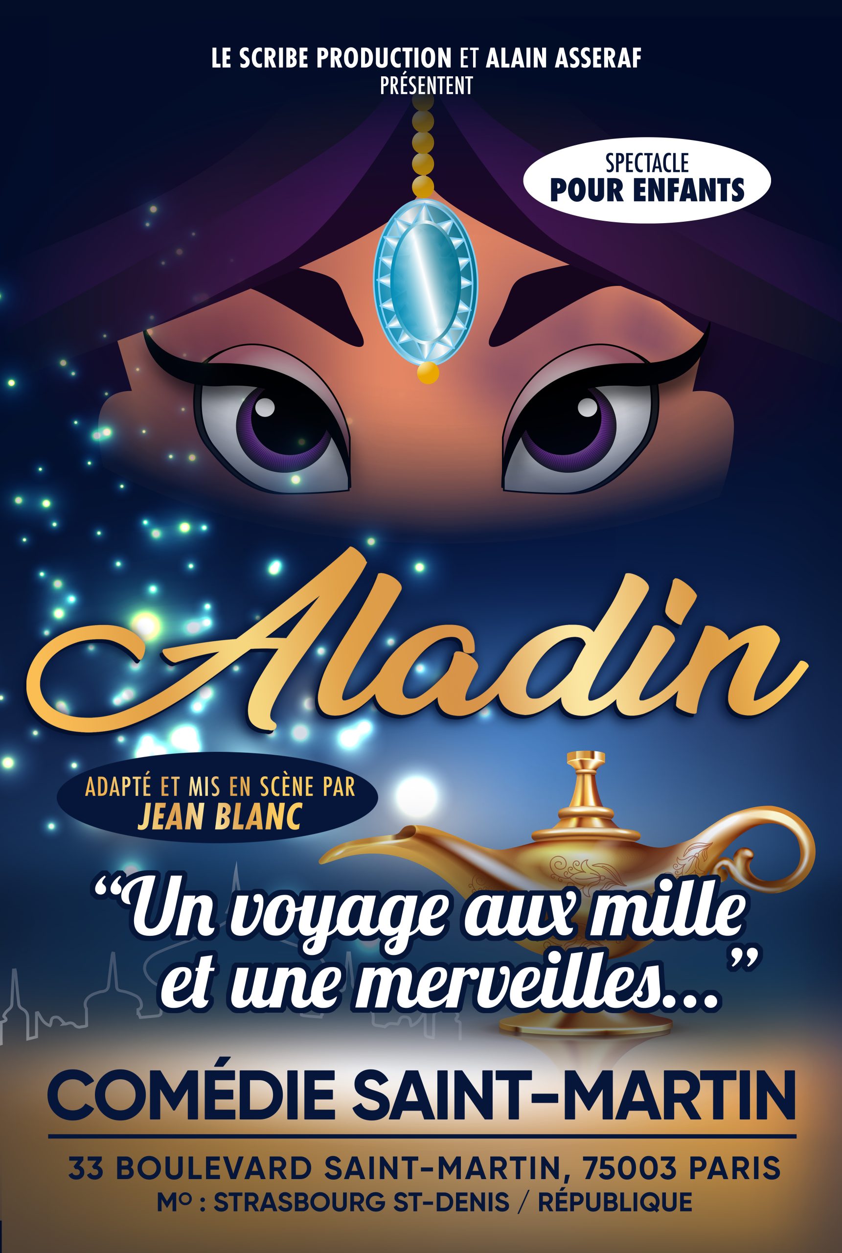 Affiche du spectacle : Aladin